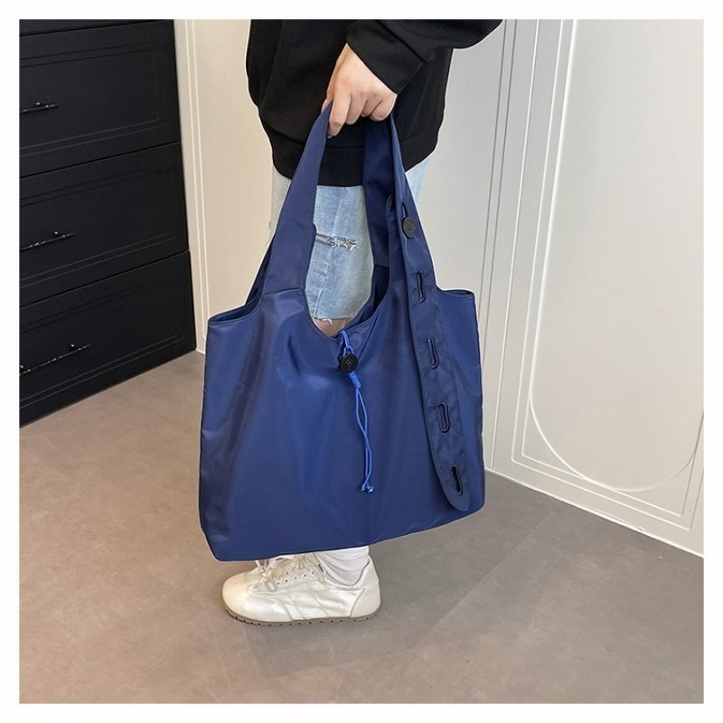 Leather Work Bag - Multi-color Nylon Shoulder Tote Bag with
