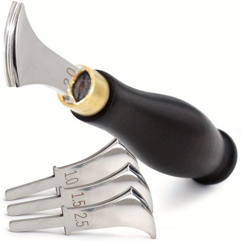 Leatherwork Edge Creaser - Leather Edge Creaser Tools Shallow Slot