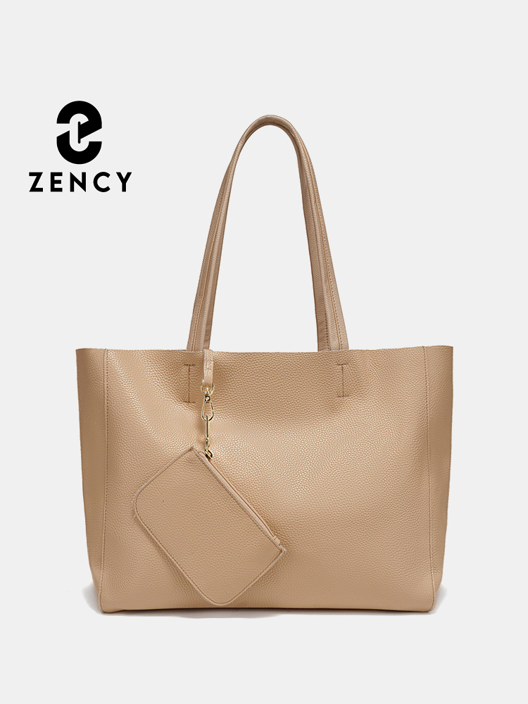 Leatherwork Workshop - Zency Genuine Leather Large Tote Bags