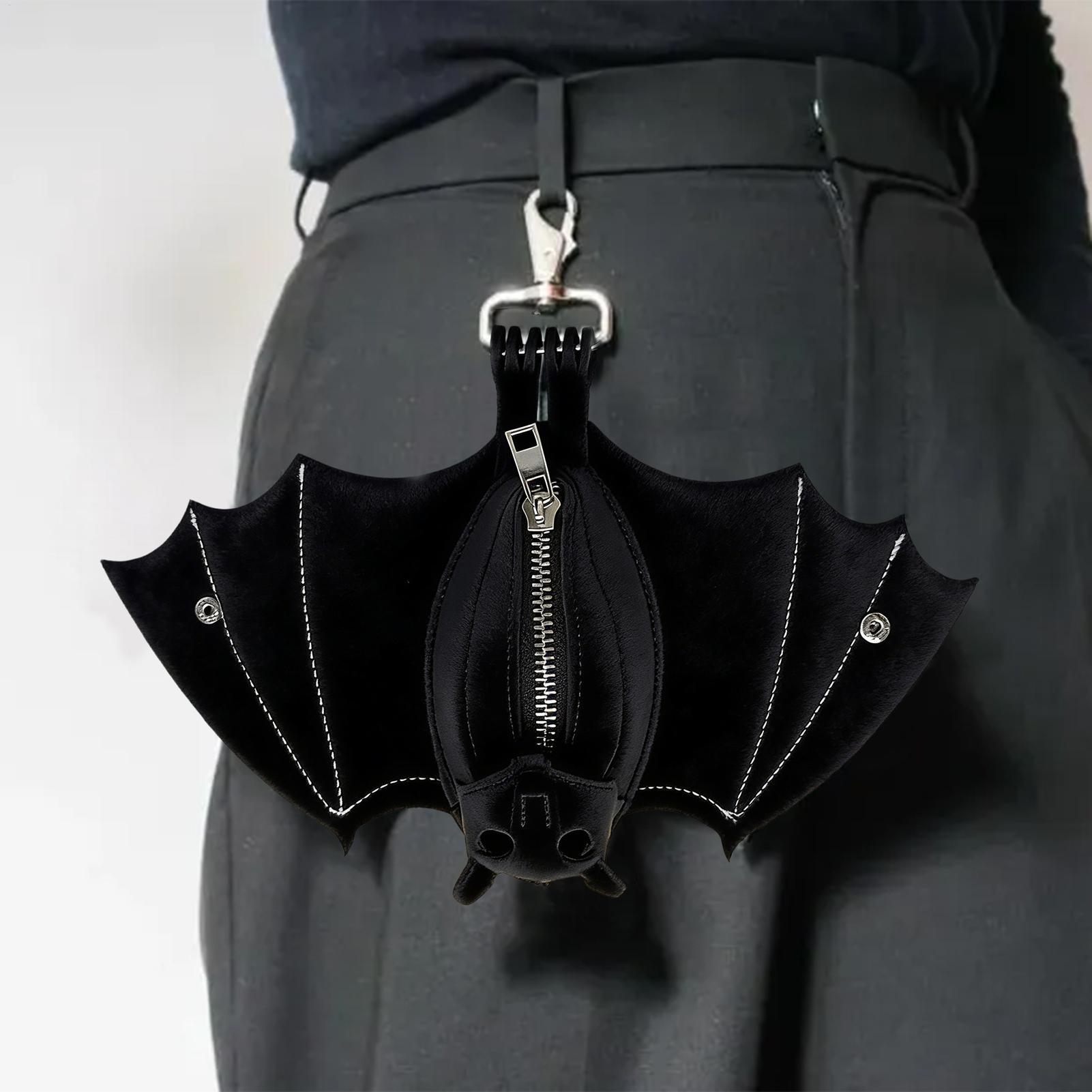 Leatherwork Workshop - 20cm PU Leather Bat Gothic Coin