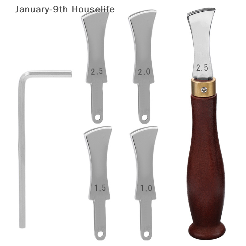 Leatherwork Edge Creaser - Leather Edge Creaser Tools, Shallow Slot