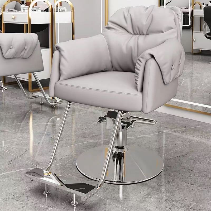 Leatherwork Workshop - Swivel Cosmetic Professional Barber Chair Recliner