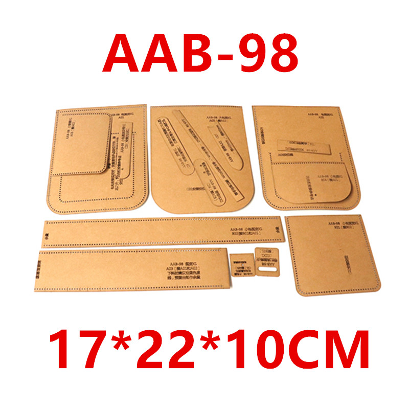 Tự Làm Giấy Kraft Bản Mẫu Túi  - đánh giá và giá Leatherwork Templates