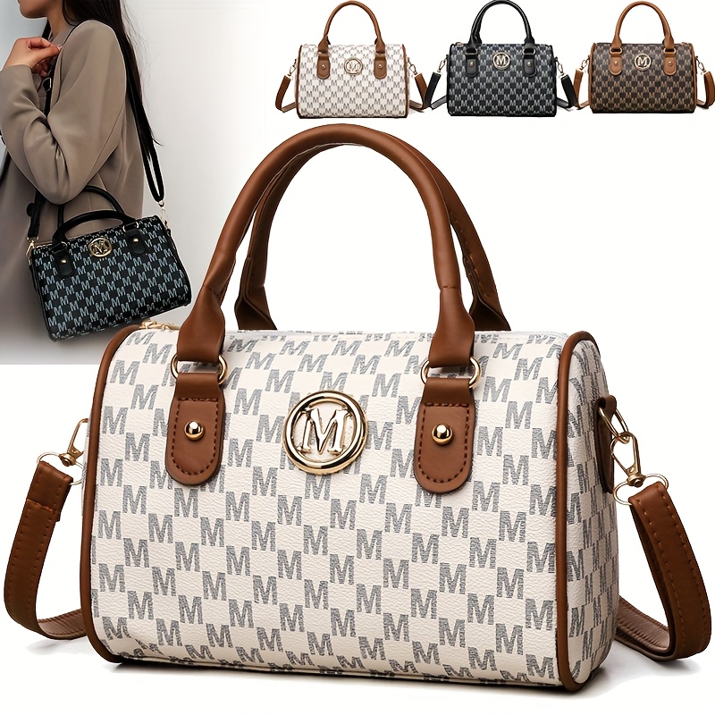 Women Alphabet Shoulder Bag wi - đánh giá và giá Leatherwork Logo