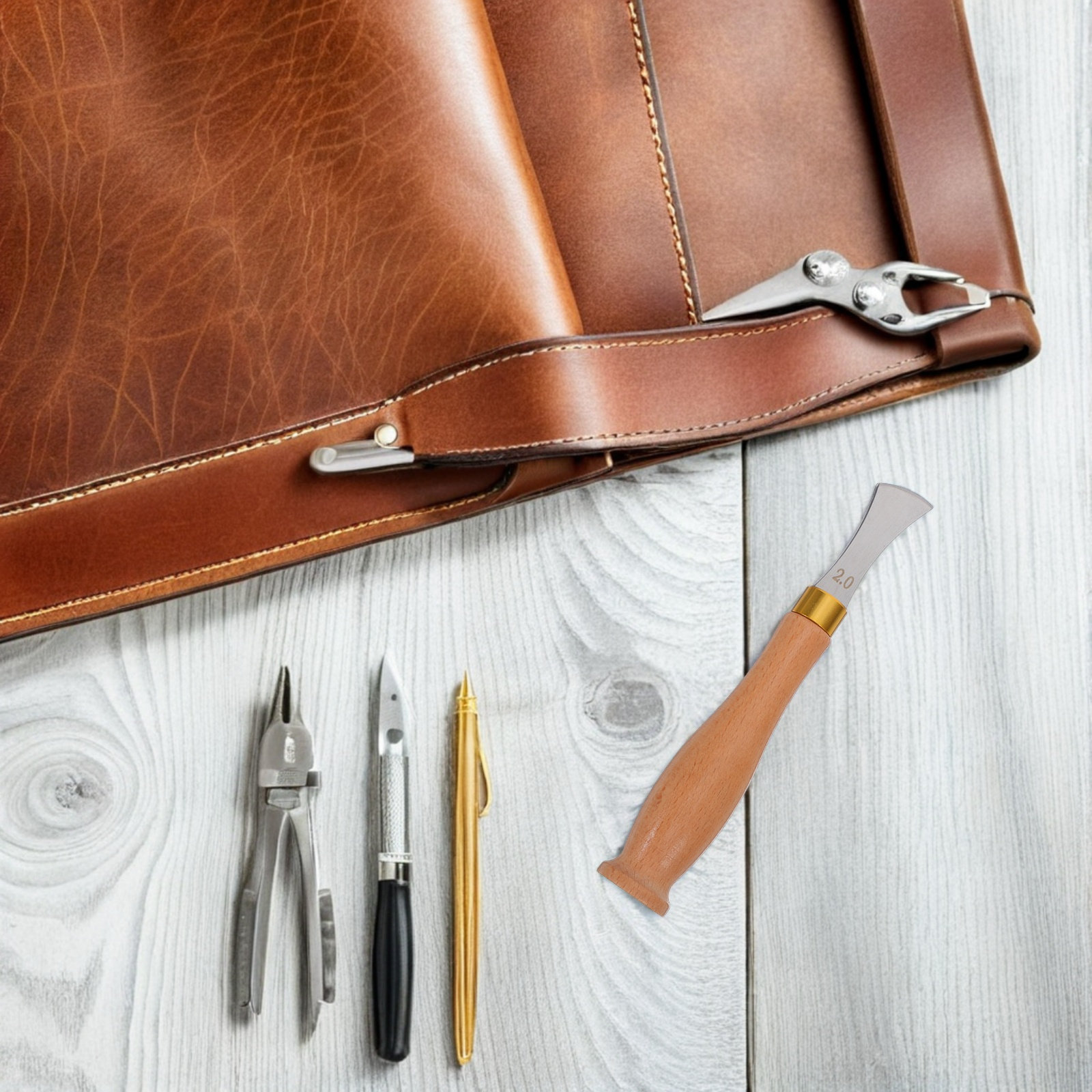 Edge Creaser Tool Stainless St - đánh giá và giá Leatherwork Edge Creaser