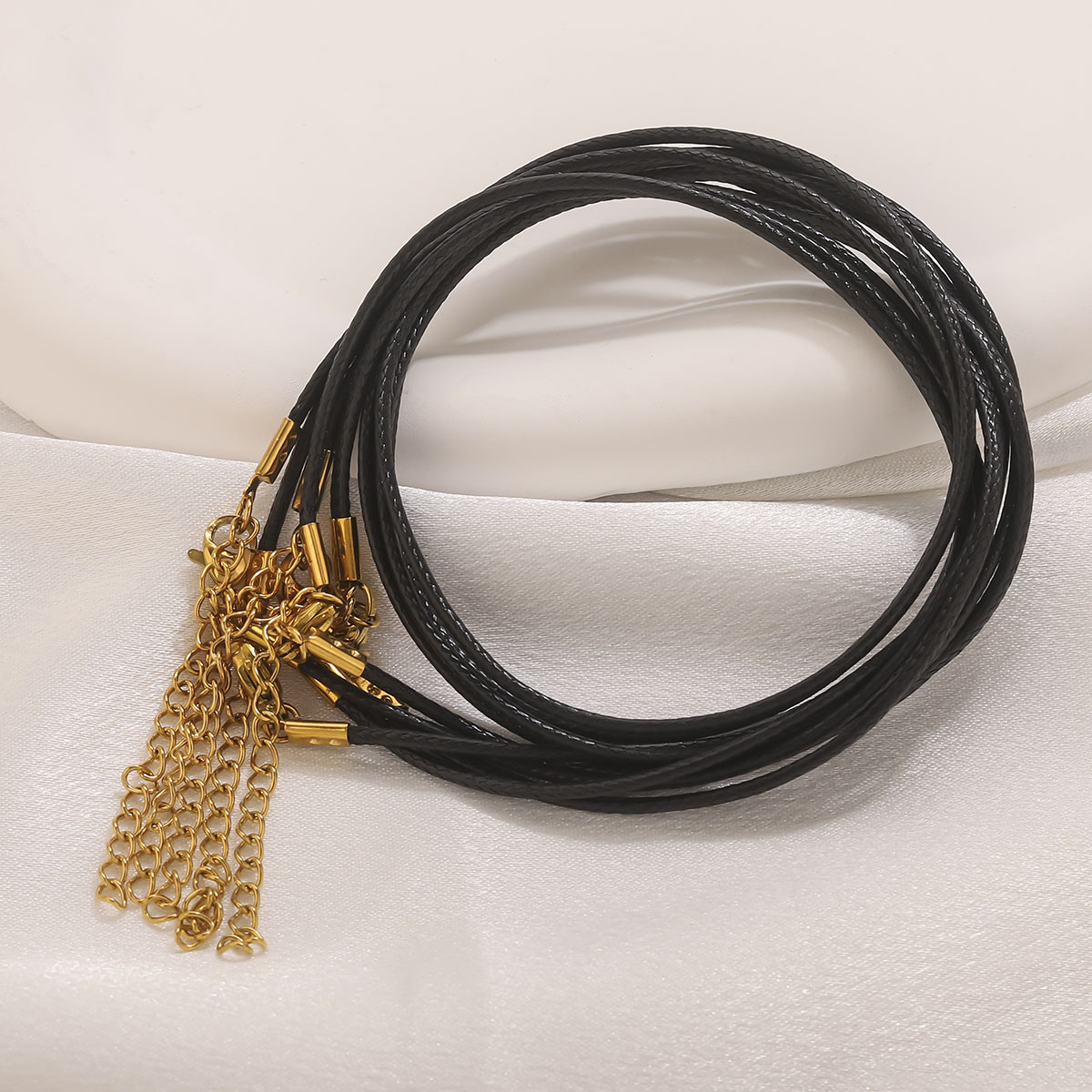 5pcs Leather Cord Necklace Wit - đánh giá và giá Leatherwork Beginner