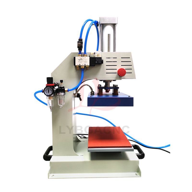 Pneumatic Heat Press Machine A - đánh giá và giá Leatherwork Logo