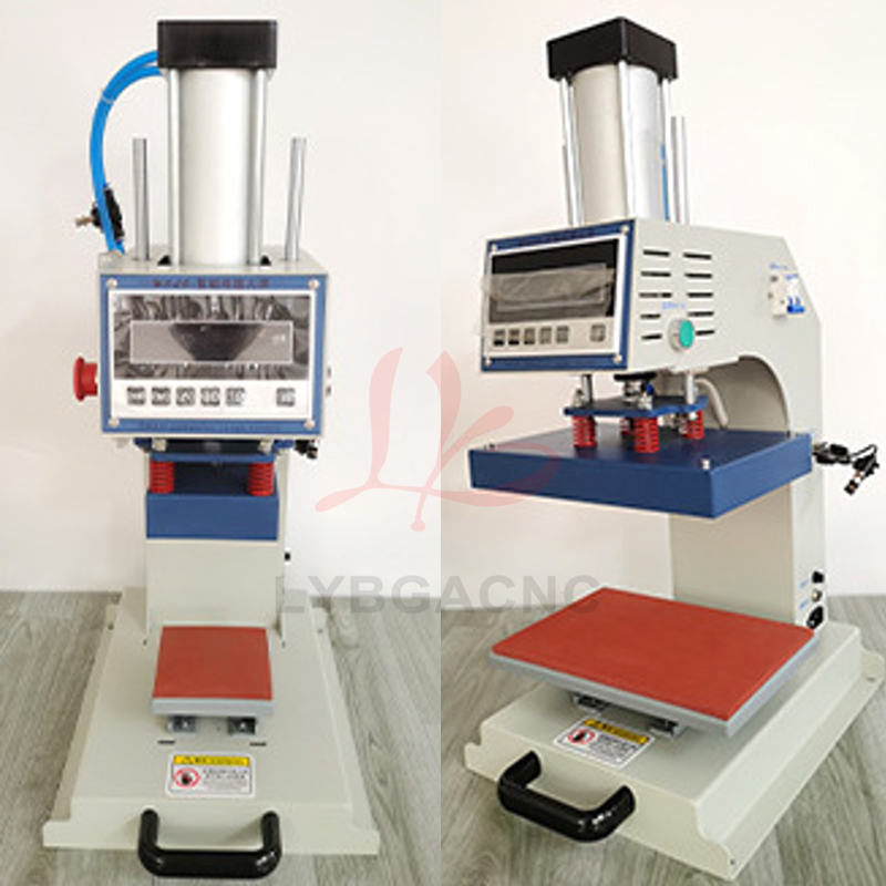 Pneumatic Heat Press Machine A - đánh giá và giá Leatherwork Logo