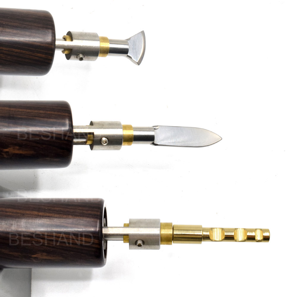 Bao Da Viền Và Nhăn Máy Điện C - đánh giá và giá Leatherwork Edge Creaser