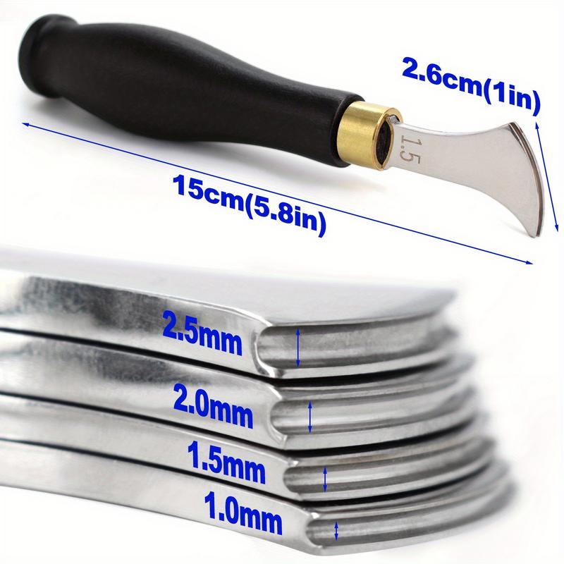 Leather Edge Creaser Tools Sha - đánh giá và giá Leatherwork Edge Creaser