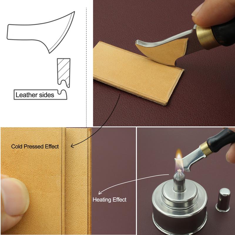 Leather Edge Creaser Tools Sha - đánh giá và giá Leatherwork Edge Creaser