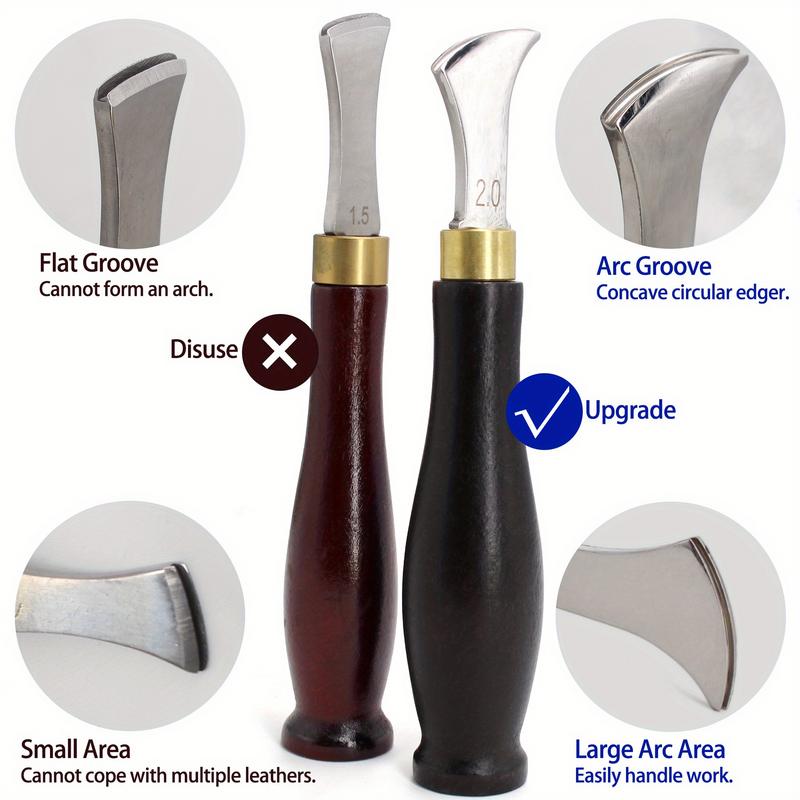Leather Edge Creaser Tools Sha - đánh giá và giá Leatherwork Edge Creaser