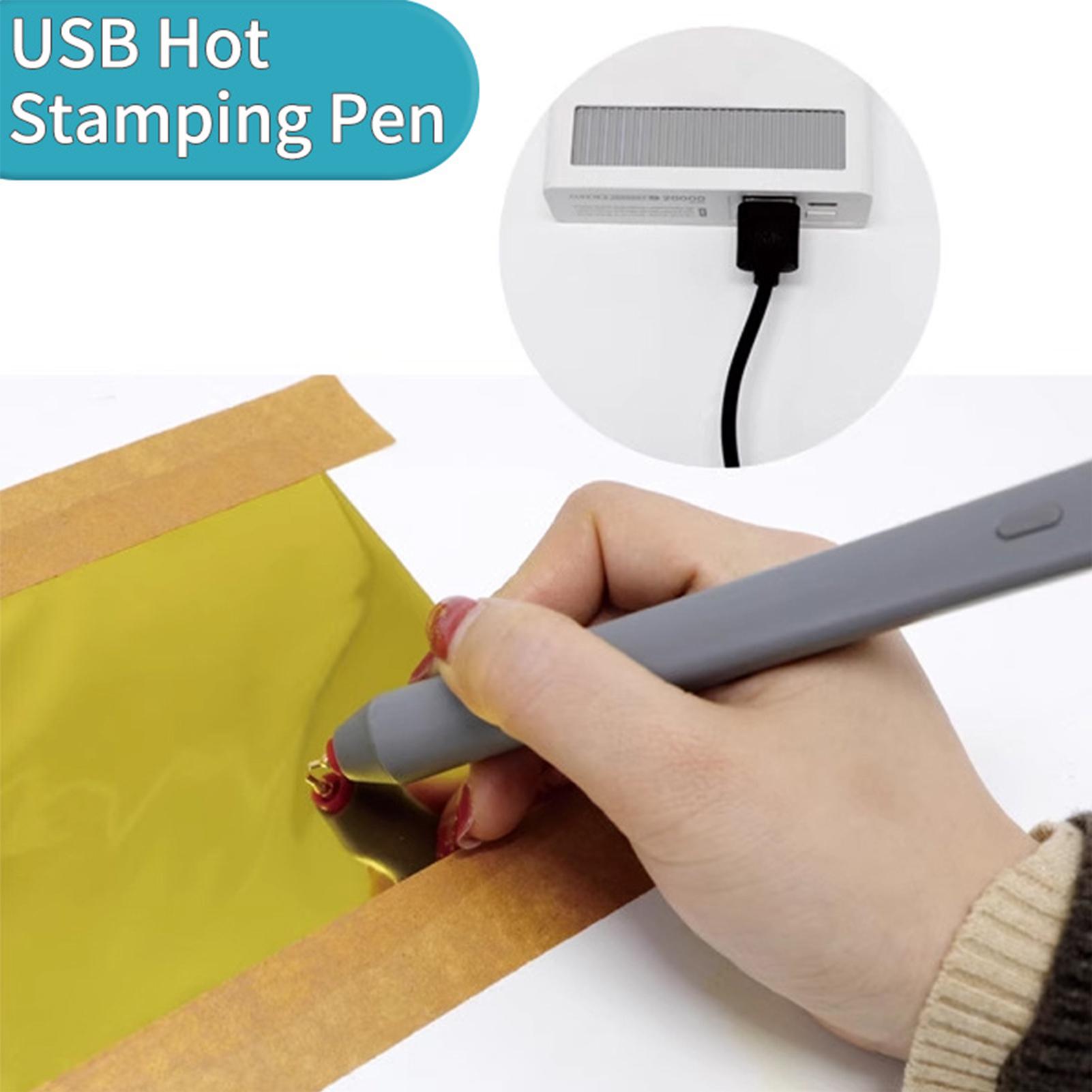 Hot Foil Pen Stamping Tool wit - đánh giá và giá Leatherwork Beginner