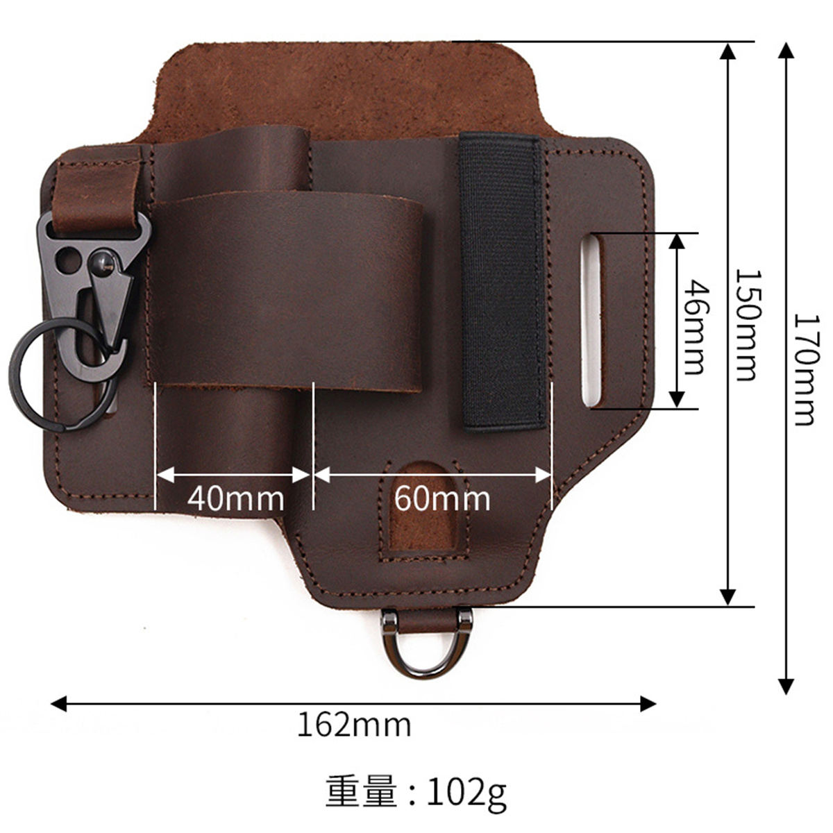 EDC Tactical Tool Holster Wild - đánh giá và giá Leather Work Bag