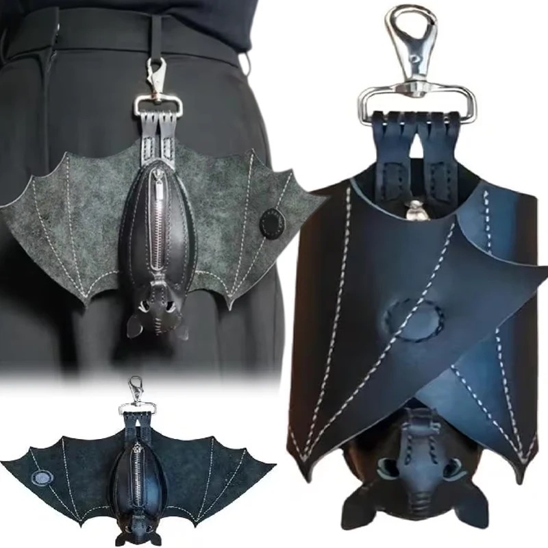 Bat Coin Purse PU Leather Bat  - đánh giá và giá Leatherwork Workshop