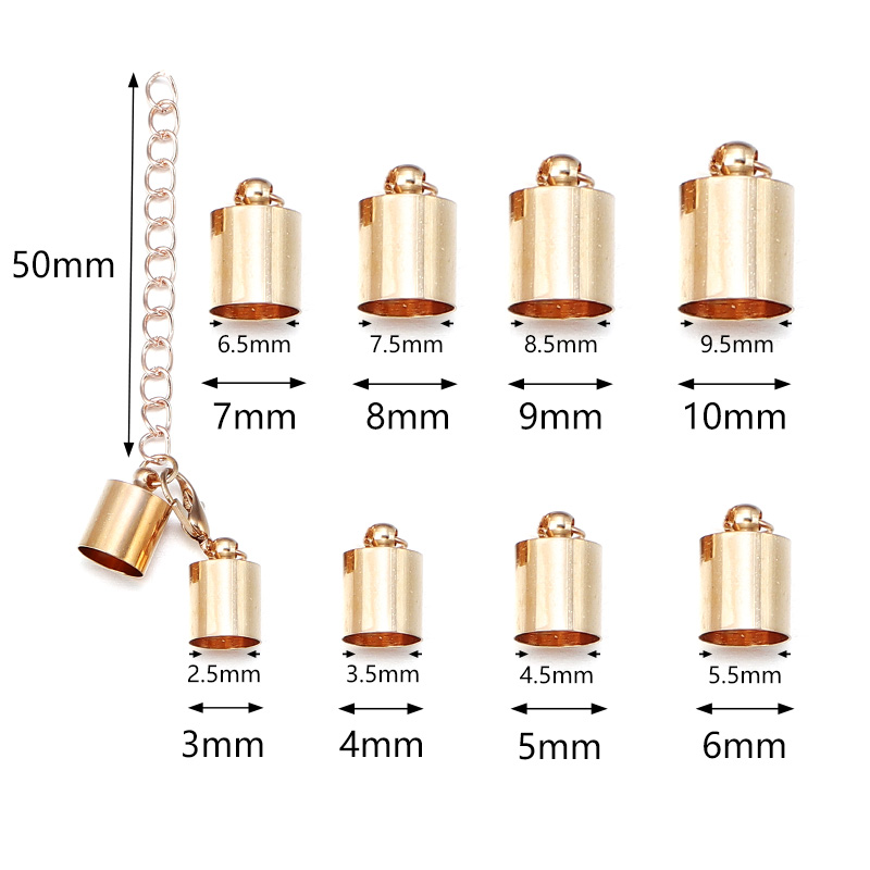 10Sets Leather Cord End Caps W - đánh giá và giá Leatherwork Beginner