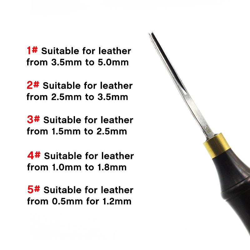 QJH Da Edge Beveler PRO Bào Th - đánh giá và giá Leatherwork Edge Creaser