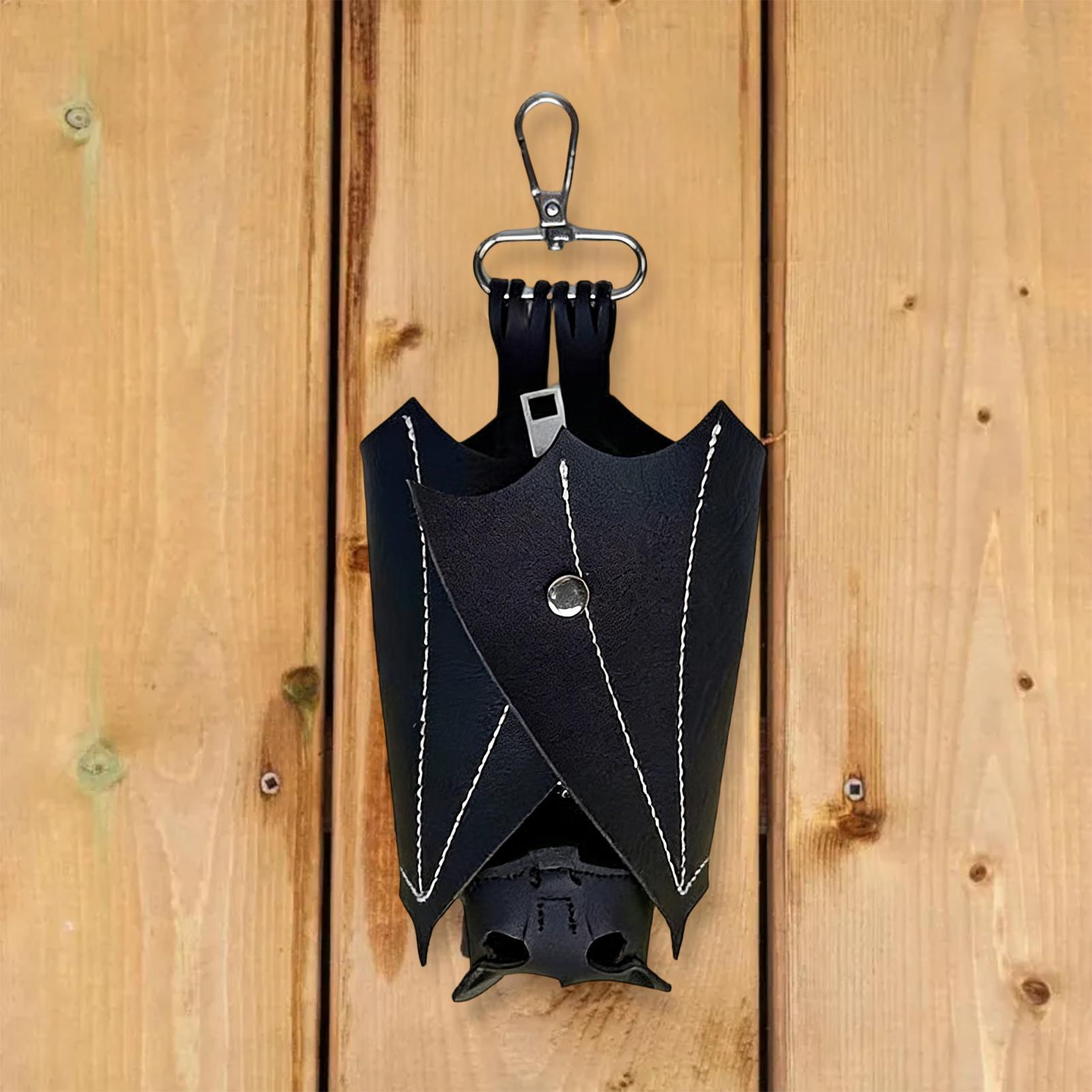 Coin Purse PU Leather Bat Goth - đánh giá và giá Leatherwork Workshop