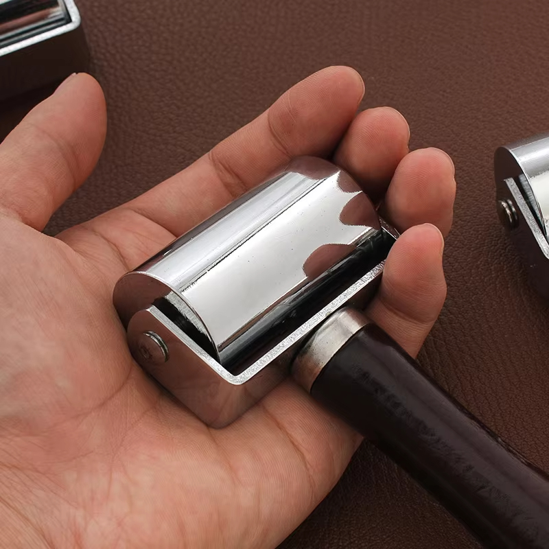 25/60/100mm Wooden Handle Leat - đánh giá và giá Leatherwork Edge Creaser