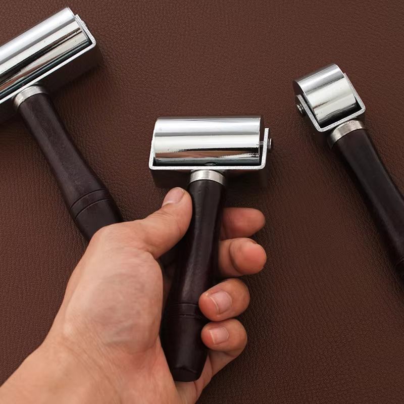 25/60/100mm Wooden Handle Leat - đánh giá và giá Leatherwork Edge Creaser