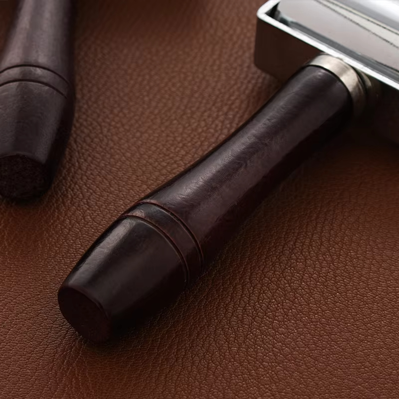 25/60/100mm Wooden Handle Leat - đánh giá và giá Leatherwork Edge Creaser