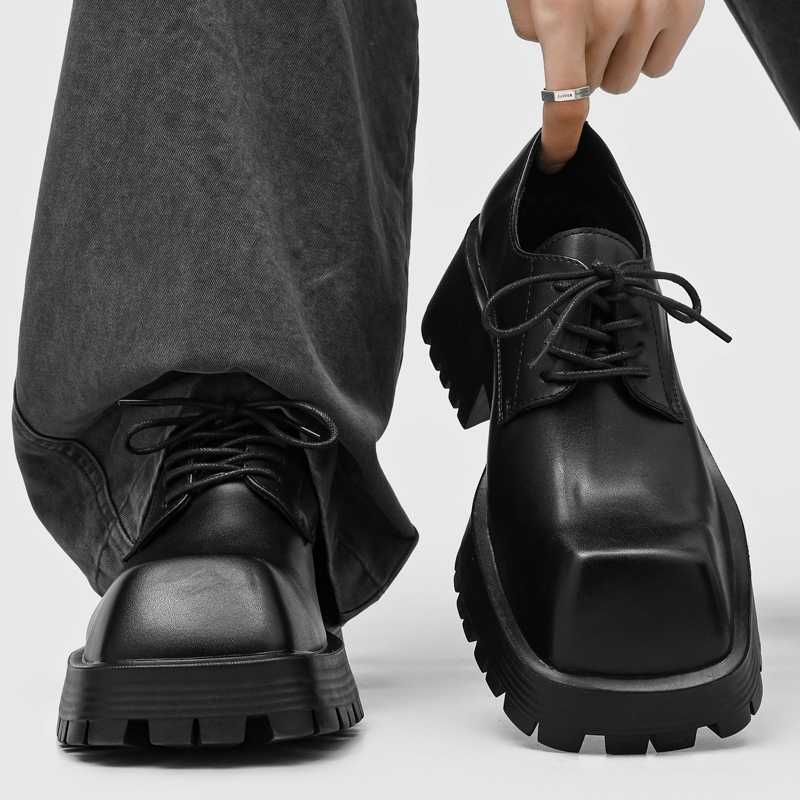 Platform Shoes for Men Brand L - đánh giá và giá Leather Work Japan
