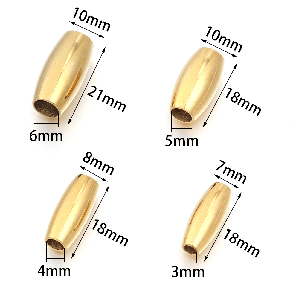 2pcs 3 4 5 6mm Stainless Steel - đánh giá và giá Leatherwork Beginner