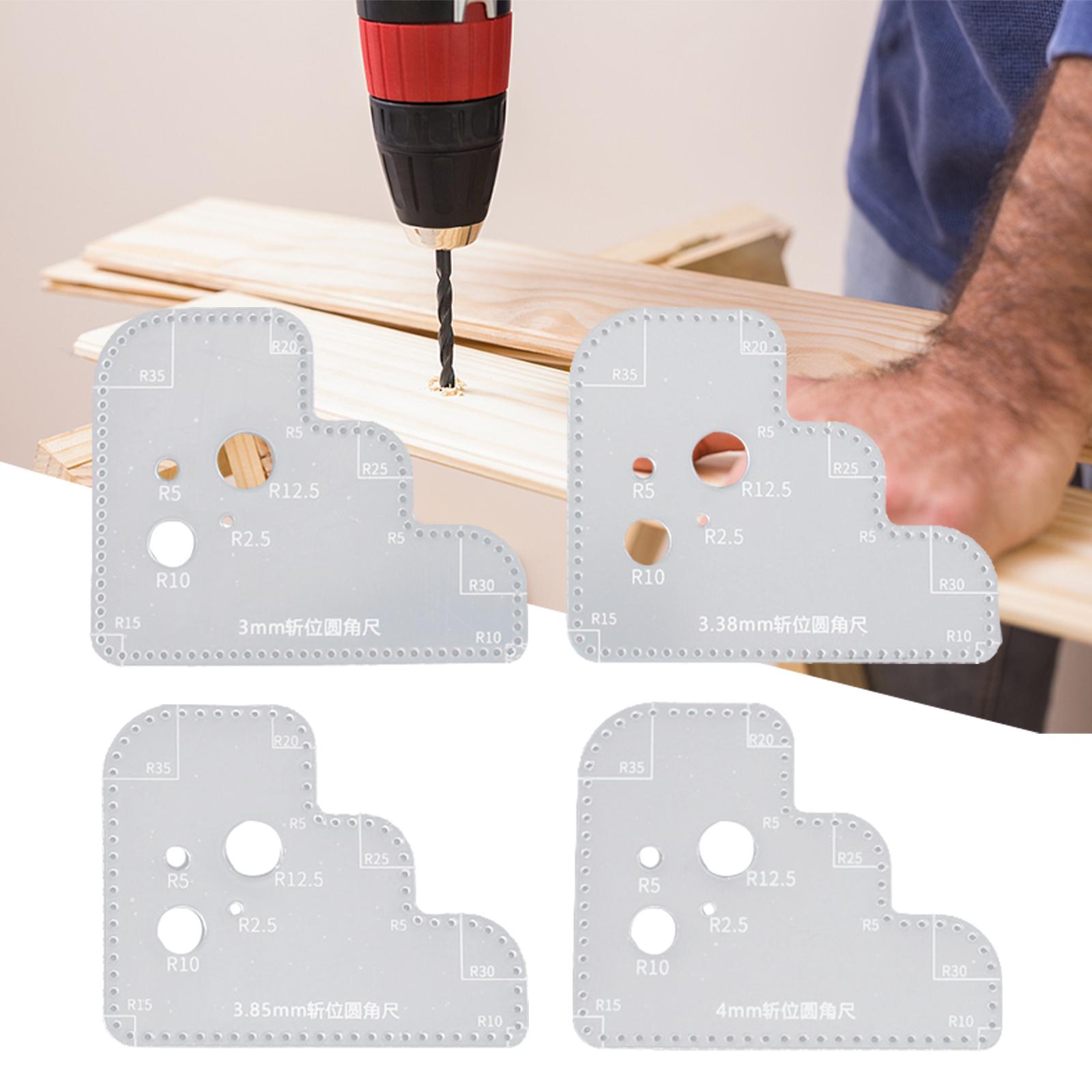 Clear Acrylic Circle Template  - đánh giá và giá Leatherwork Templates