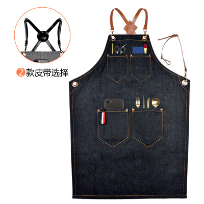 Floral PU Leather Straps Denim - đánh giá và giá Leatherwork Logo