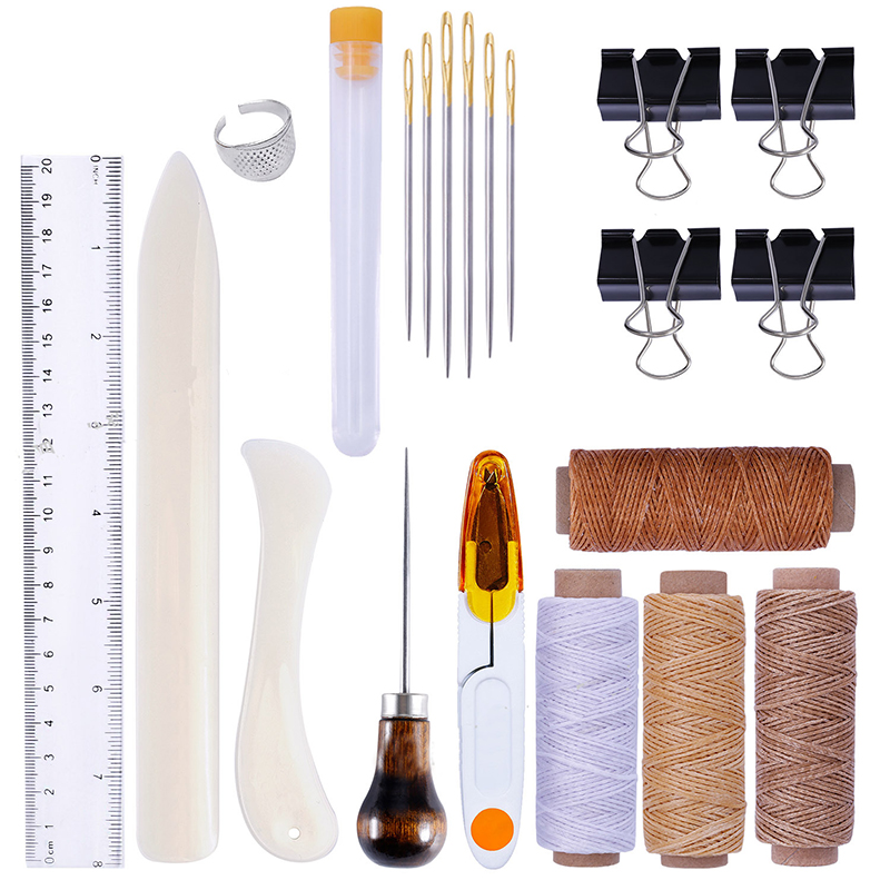 25Pcs/Set Leather Craft Sewing - đánh giá và giá Leatherwork Edge Creaser