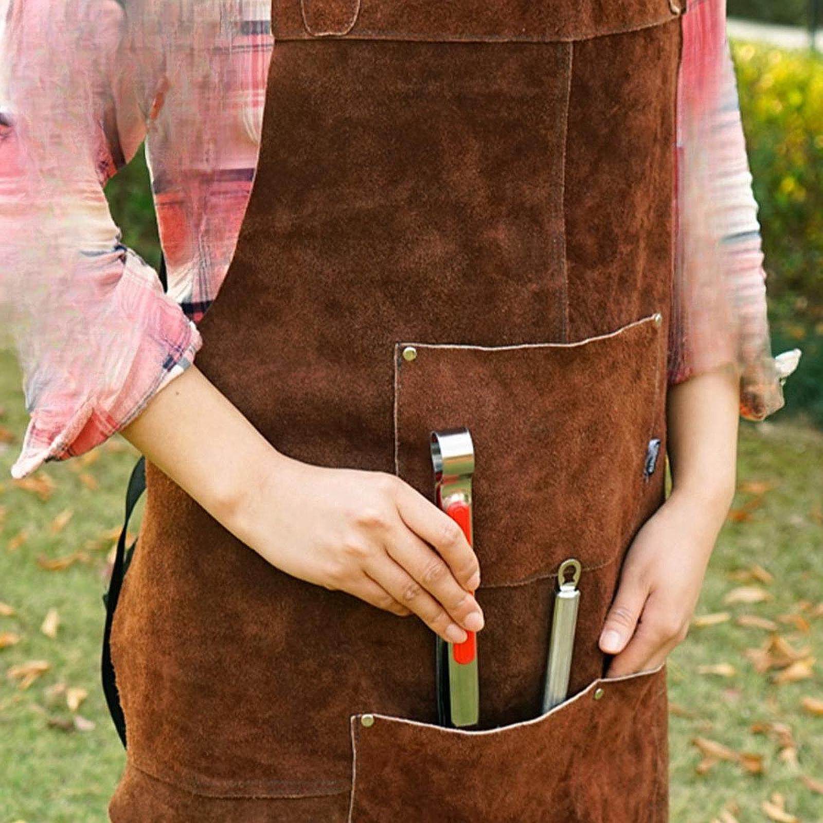 Workshop Garage Apron Wear Res - đánh giá và giá Leather Work Japan