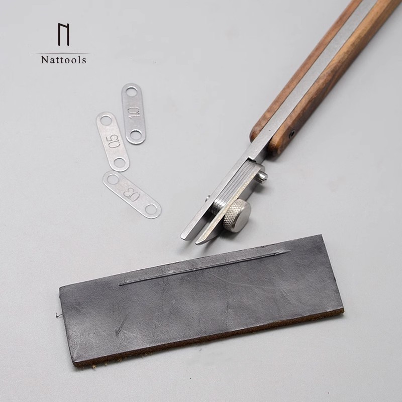 Nattools Adjustable Leather Ed - đánh giá và giá Leatherwork Edge Creaser