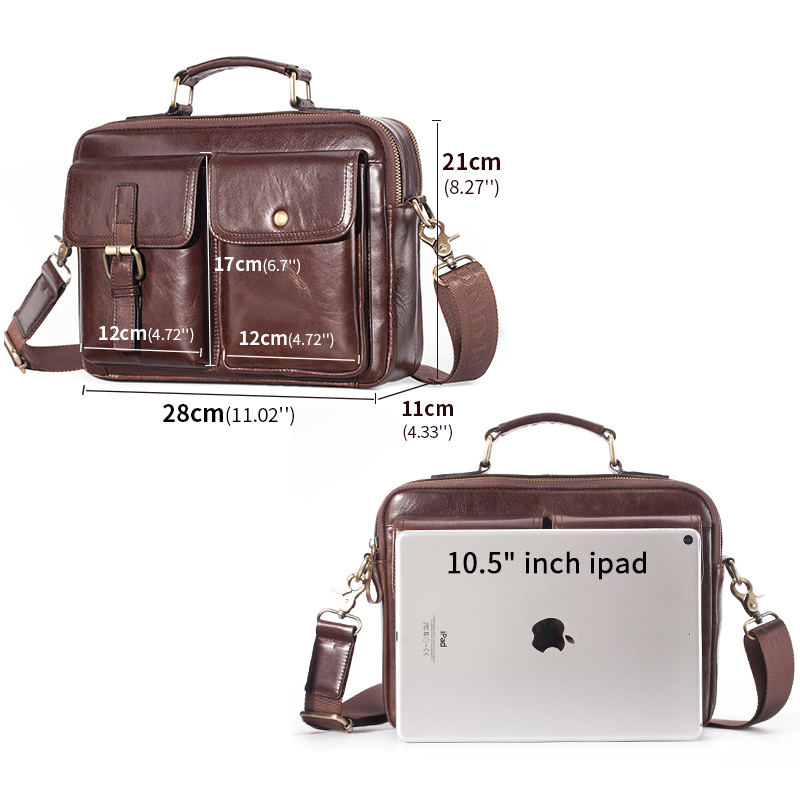 Thương Hiệu Mới Da Bò Da Túi X - đánh giá và giá Leather Work Bag