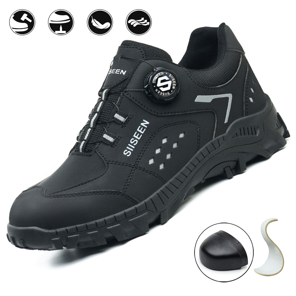 Men's Steel Head Safety Shoes  - đánh giá và giá Leatherwork Workshop