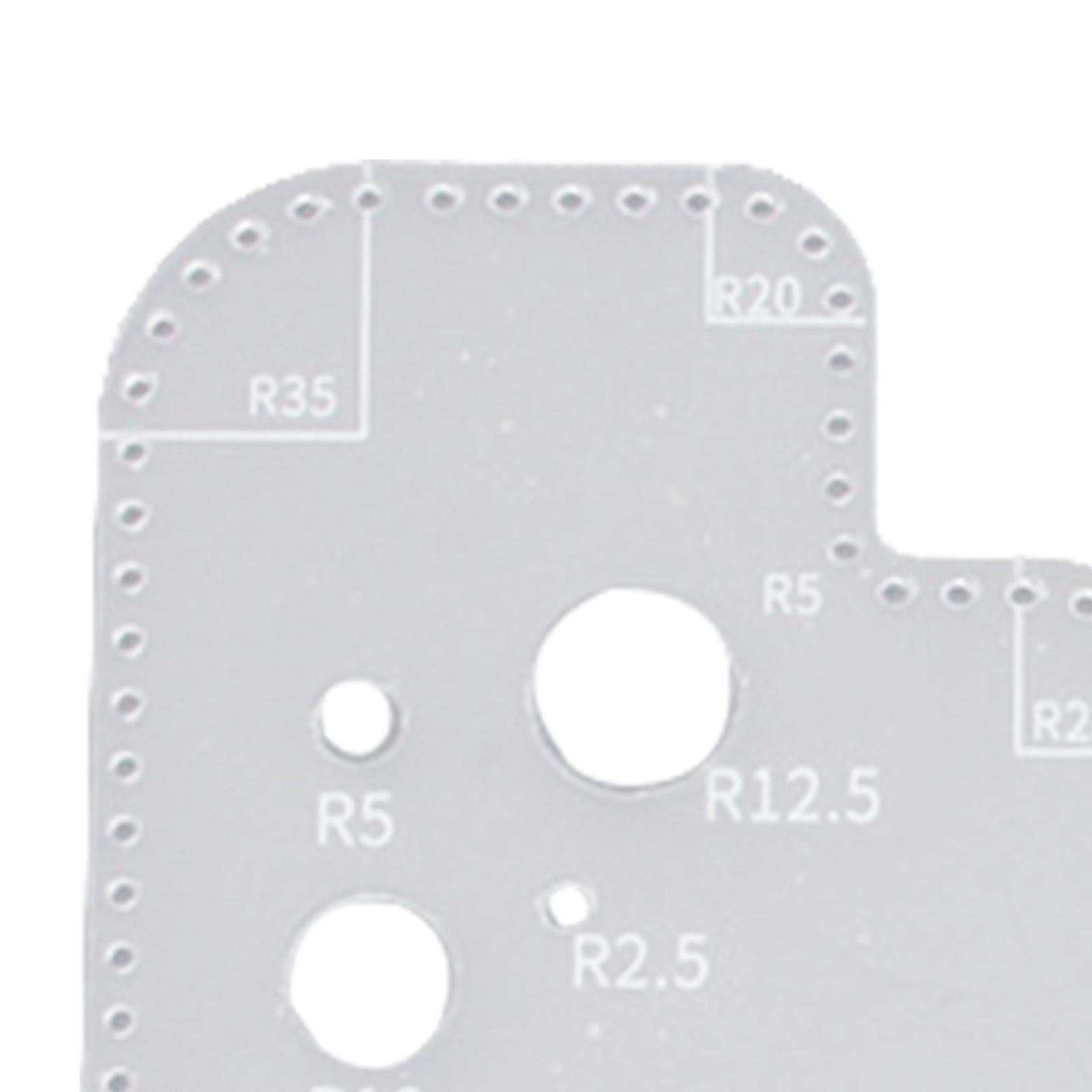Circle Template Clear Acrylic  - đánh giá và giá Leatherwork Templates